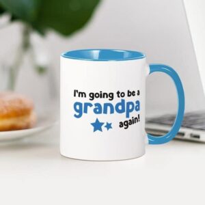 CafePress I'm Going To Be A Grandpa Again Mug Ceramic Coffee Mug, Tea Cup 11 oz