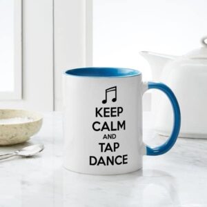 CafePress Keep Calm And Tap Dance Mug Ceramic Coffee Mug, Tea Cup 11 oz