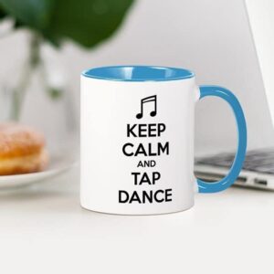 CafePress Keep Calm And Tap Dance Mug Ceramic Coffee Mug, Tea Cup 11 oz