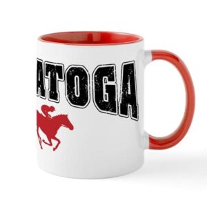 cafepress saratoga springs ny mugs ceramic coffee mug, tea cup 11 oz