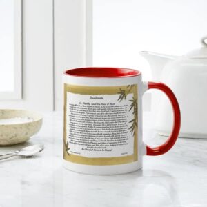 CafePress The Desiderata Poem By Max Ehrmann. Mug Ceramic Coffee Mug, Tea Cup 11 oz