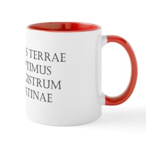 cafepress latin teacher mug ceramic coffee mug, tea cup 11 oz