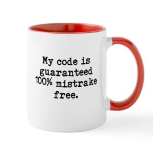 CafePress Funny Programmer Or Developer Misquote Mug Ceramic Coffee Mug, Tea Cup 11 oz