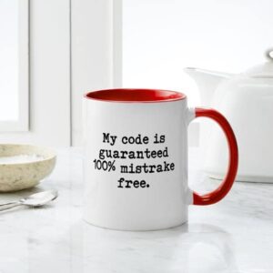 CafePress Funny Programmer Or Developer Misquote Mug Ceramic Coffee Mug, Tea Cup 11 oz