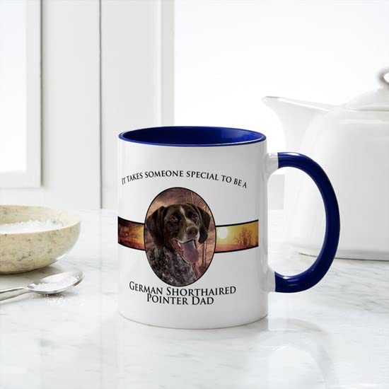 CafePress Pointer Dad Mug Ceramic Coffee Mug, Tea Cup 11 oz