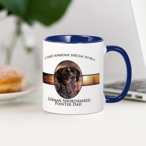 CafePress Pointer Dad Mug Ceramic Coffee Mug, Tea Cup 11 oz