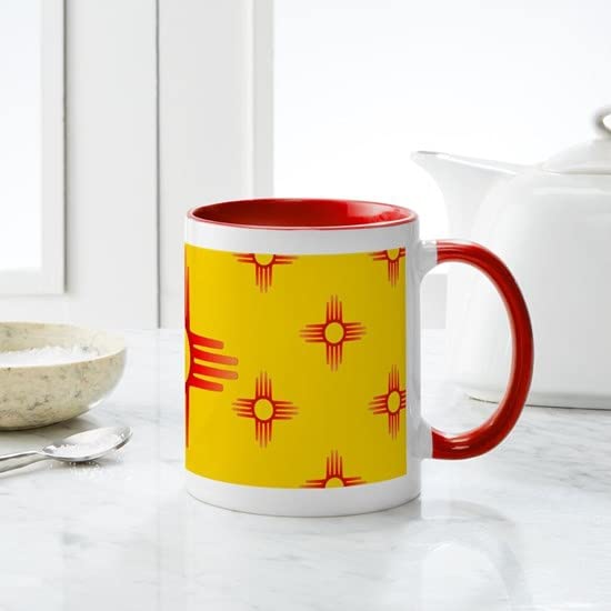 CafePress Zia Sun Symbol Mug Ceramic Coffee Mug, Tea Cup 11 oz