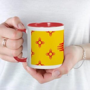 CafePress Zia Sun Symbol Mug Ceramic Coffee Mug, Tea Cup 11 oz