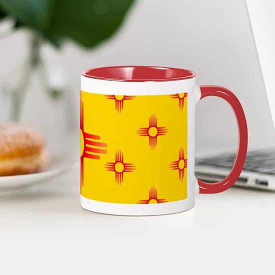 CafePress Zia Sun Symbol Mug Ceramic Coffee Mug, Tea Cup 11 oz