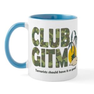cafepress club gitmo mug ceramic coffee mug, tea cup 11 oz