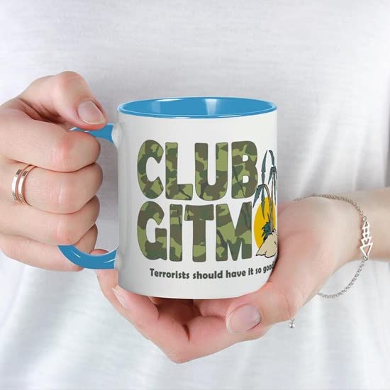 CafePress Club Gitmo Mug Ceramic Coffee Mug, Tea Cup 11 oz