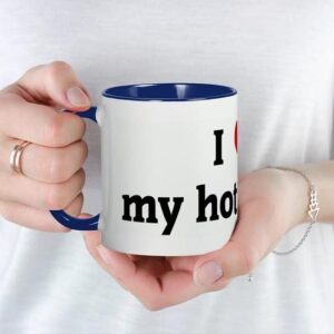 CafePress I Love My Hot Toddy Mug Ceramic Coffee Mug, Tea Cup 11 oz