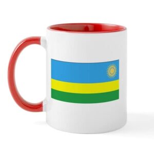 cafepress rwanda mug ceramic coffee mug, tea cup 11 oz
