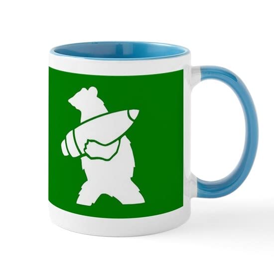 CafePress Wojtek The Soldier Bear Mug Ceramic Coffee Mug, Tea Cup 11 oz