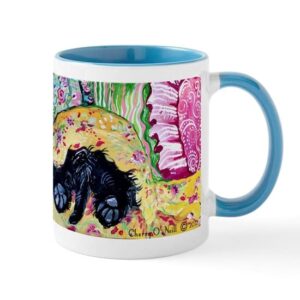 cafepress off duty scottish terrier mug mugs ceramic coffee mug, tea cup 11 oz