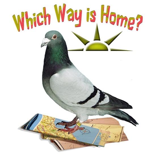 CafePress Which Way Is Home? Fun Lost Pigeon Art Mugs Ceramic Coffee Mug, Tea Cup 11 oz