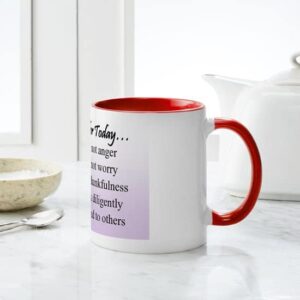 CafePress Reiki_Precepts Mug Ceramic Coffee Mug, Tea Cup 11 oz