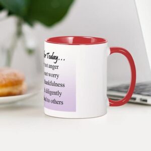 CafePress Reiki_Precepts Mug Ceramic Coffee Mug, Tea Cup 11 oz