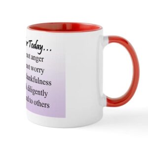 CafePress Reiki_Precepts Mug Ceramic Coffee Mug, Tea Cup 11 oz