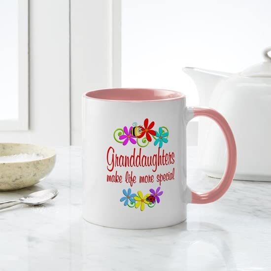 CafePress Special Granddaughter Mug Ceramic Coffee Mug, Tea Cup 11 oz