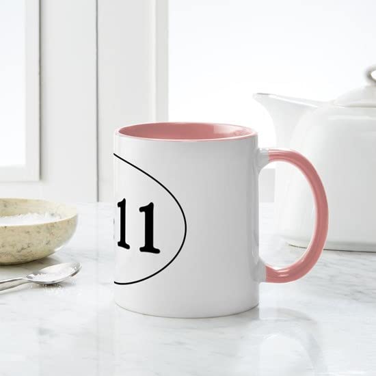 CafePress 1111 Mug Ceramic Coffee Mug, Tea Cup 11 oz