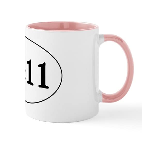 CafePress 1111 Mug Ceramic Coffee Mug, Tea Cup 11 oz