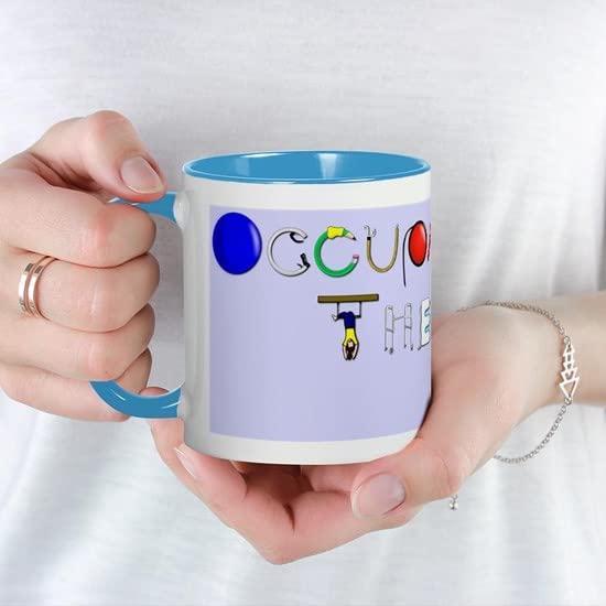 CafePress Ot Bl Rect Mug Ceramic Coffee Mug, Tea Cup 11 oz