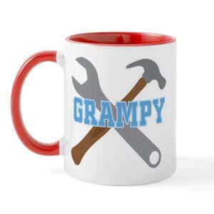 cafepress grampy handyman mug ceramic coffee mug, tea cup 11 oz