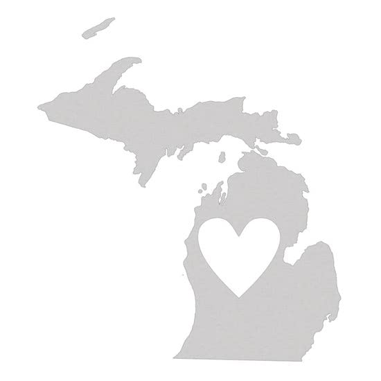 CafePress Heart Michigan Mug Ceramic Coffee Mug, Tea Cup 11 oz