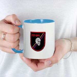 CafePress PSY OPS PATCH Mug Ceramic Coffee Mug, Tea Cup 11 oz