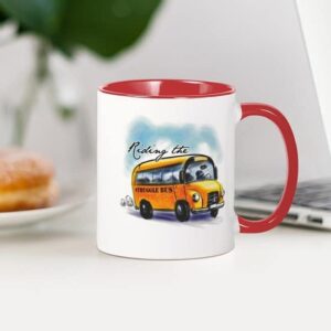 CafePress Riding The Struggle Bus Mug Ceramic Coffee Mug, Tea Cup 11 oz