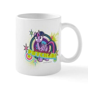 cafepress mlp twilight sparkle seriously psyched! mug ceramic coffee mug, tea cup 11 oz