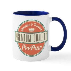 cafepress vintage peepaw mug ceramic coffee mug, tea cup 11 oz