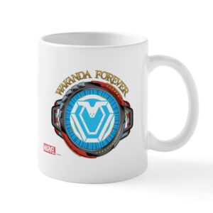 cafepress wakanda forever arc reactor mugs ceramic coffee mug, tea cup 11 oz