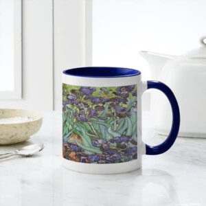 CafePress Van Gogh Irises Mug Ceramic Coffee Mug, Tea Cup 11 oz