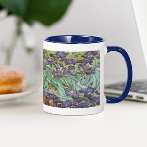 CafePress Van Gogh Irises Mug Ceramic Coffee Mug, Tea Cup 11 oz