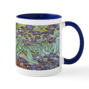 CafePress Van Gogh Irises Mug Ceramic Coffee Mug, Tea Cup 11 oz