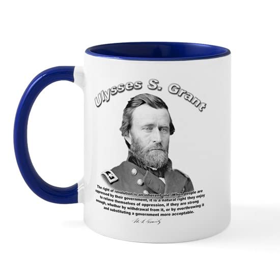 CafePress Ulysses S. Grant 02 Mug Ceramic Coffee Mug, Tea Cup 11 oz