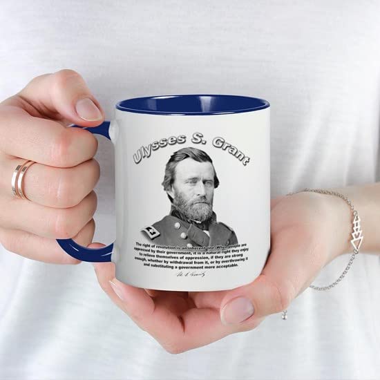 CafePress Ulysses S. Grant 02 Mug Ceramic Coffee Mug, Tea Cup 11 oz