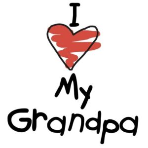 CafePress I Love My Grandpa Mug Ceramic Coffee Mug, Tea Cup 11 oz