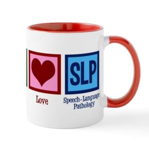 cafepress speech language pathology ceramic coffee mug, tea cup 11 oz