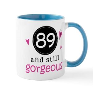 cafepress funny 89th birthday mug ceramic coffee mug, tea cup 11 oz