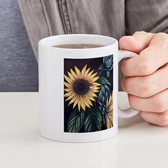 CafePress Sunflower Life Mugs Ceramic Coffee Mug, Tea Cup 11 oz