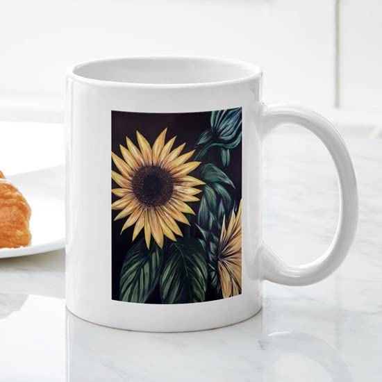 CafePress Sunflower Life Mugs Ceramic Coffee Mug, Tea Cup 11 oz