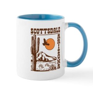 cafepress scottsdale arizona mug ceramic coffee mug, tea cup 11 oz