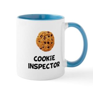 cafepress cookie inspector mug ceramic coffee mug, tea cup 11 oz