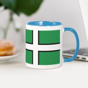 CafePress Devon Flag Mug Ceramic Coffee Mug, Tea Cup 11 oz