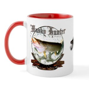 CafePress Musky Hunter Mug Ceramic Coffee Mug, Tea Cup 11 oz