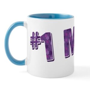cafepress snoopy mom is #1 mug ceramic coffee mug, tea cup 11 oz