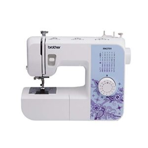 brother xm2701 sewing machine, lightweight, full featured, 27 stitches, 6 included feet